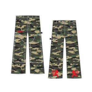 Complete Camo designed trousers