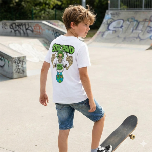 "STAY PAID" Toxic World Tee