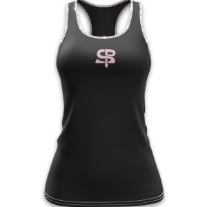 "STAY PAID" Rhinestone Racerback