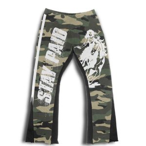 Camo designed trousers