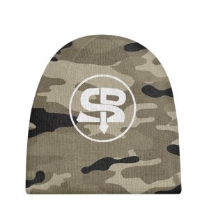 Camouflage Knit Beanie Hat